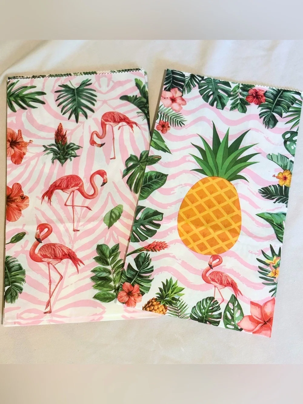 Flamingo Wine Gift Set - Pink Tropical Theme